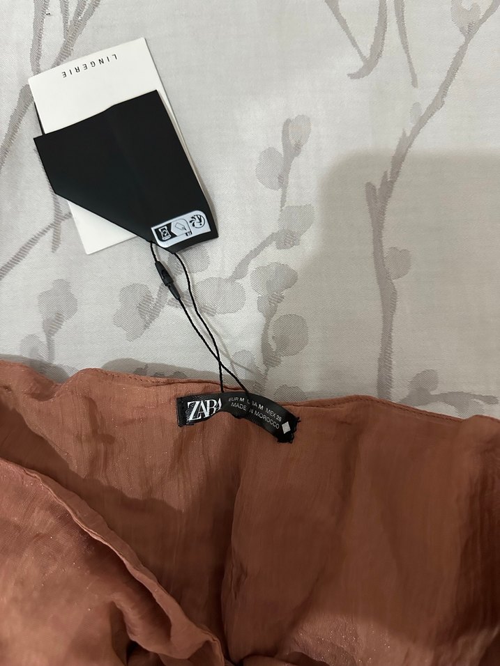 Bej Keten Kadın Drapeli Bohem Kapama - Görsel 3