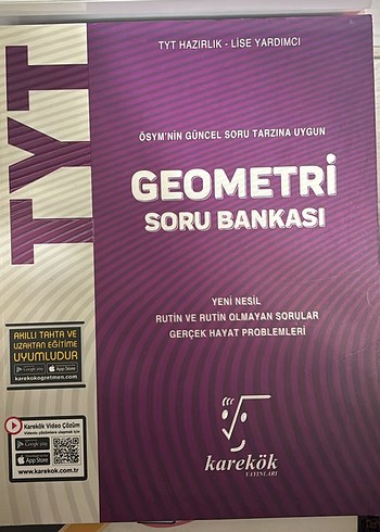 TYT Geometri Soru Bankası - Karekok Yayınları