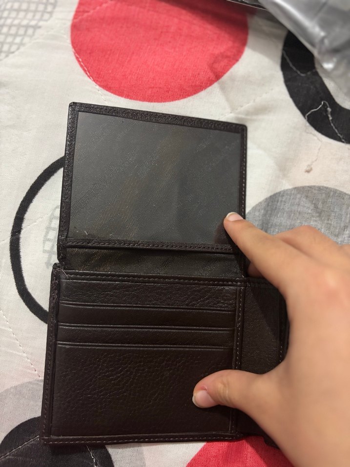 Siyah Deri Erkek Cüzdanı - Görsel 4