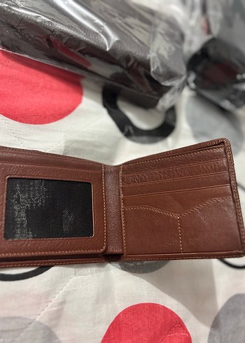 Deri Kahverengi Erkek Cüzdanı - Görsel 2