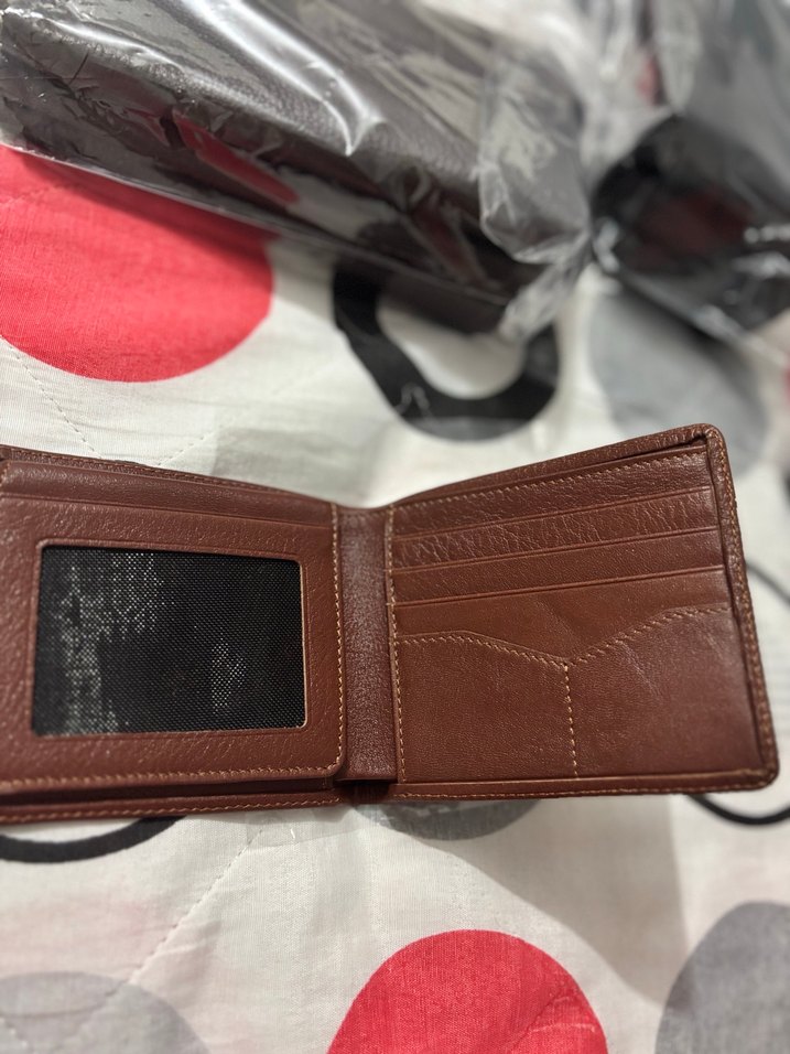 Deri Kahverengi Erkek Cüzdanı - Görsel 2