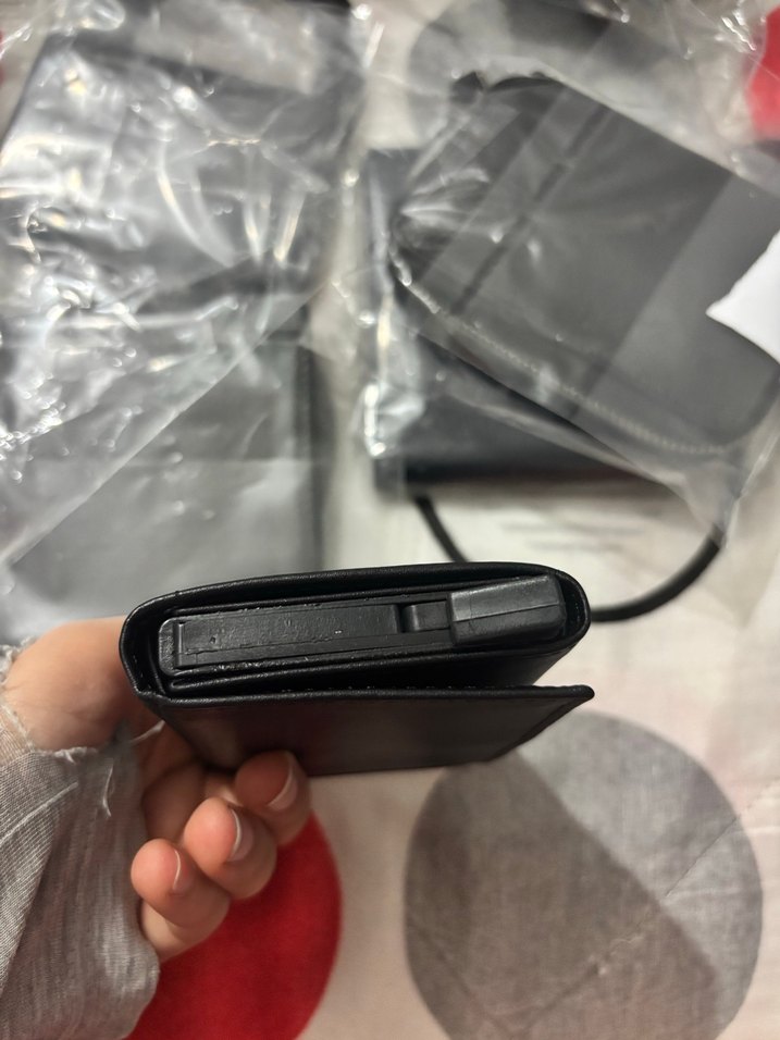 Mekanizmalı Siyah Erkek Cüzdanı - Görsel 4