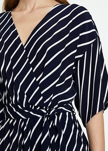 Çizgili Elbise  - Görsel 5