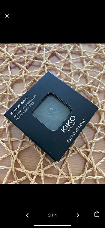 Beden Kiko High Pigment Far 87