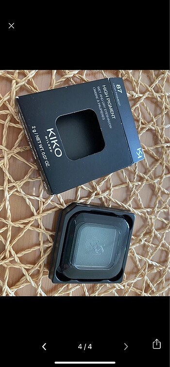 Beden Renk Kiko High Pigment Far 87