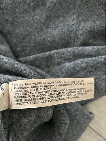 11-12 Yaş Beden Orjinal Massimo Dutti Çocuk Kazak