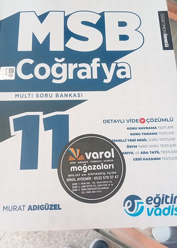 MSB Coğrafya Multi Soru Bankası - Murat Adıgüzel