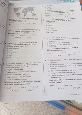 MSB Coğrafya Multi Soru Bankası - Murat Adıgüzel