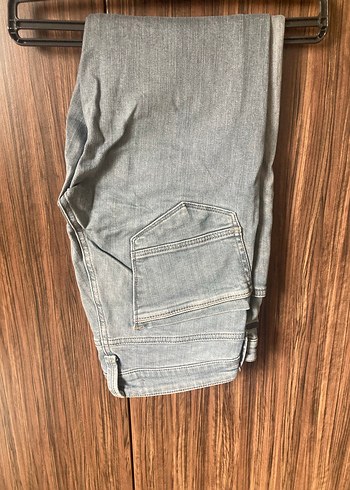 Gri Erkek kot Pantolon - Görsel 4