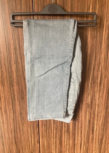 Gri Erkek kot Pantolon - Görsel 3