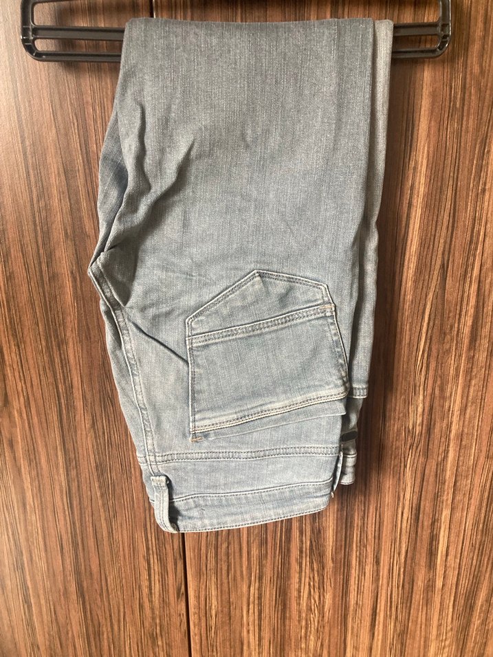 Gri Erkek kot Pantolon - Görsel 4