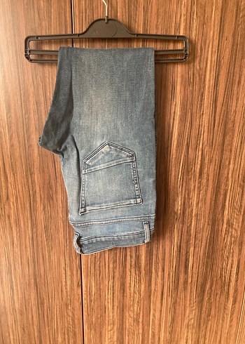 Erkek Mavi Regular Fit Denim Pantolon - Görsel 3
