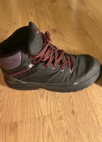 Bordo Bağcıklı Erkek Çocuk Bot - Görsel 4