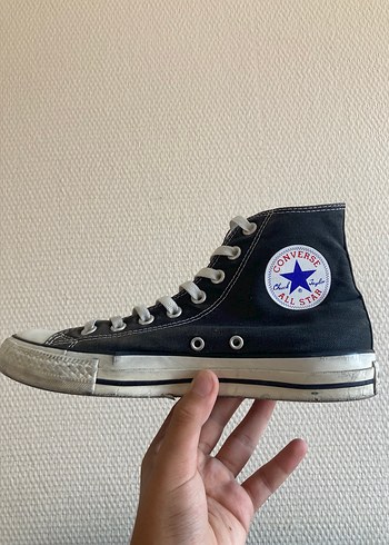 Gri Yüksek Bilekli Kadın Spor Ayakkabı - Görsel 4