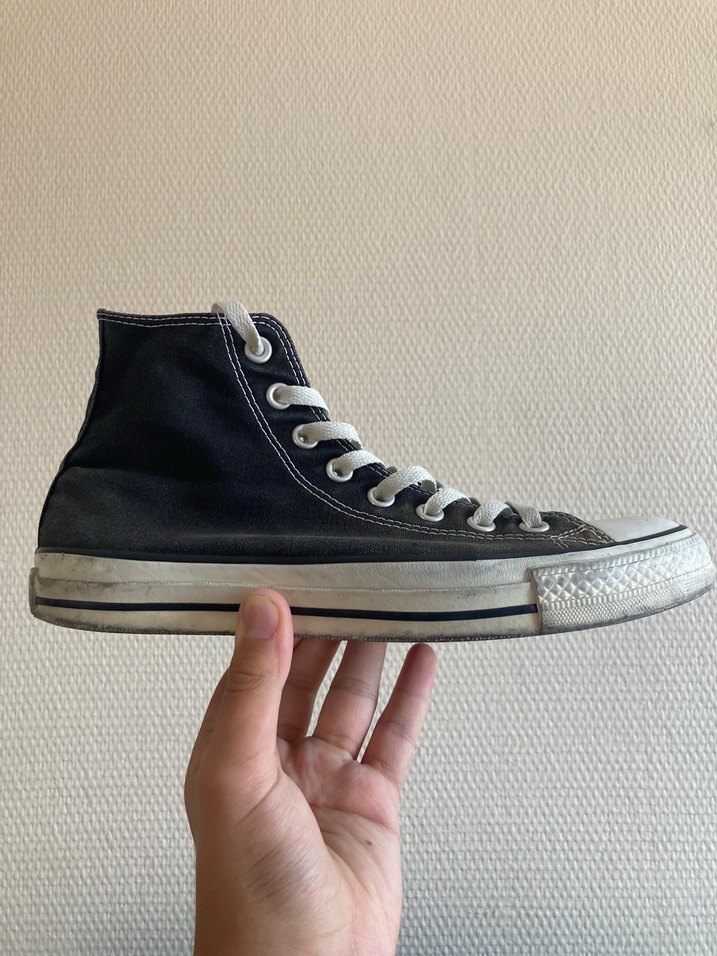 Gri Yüksek Bilekli Kadın Spor Ayakkabı - Görsel 5