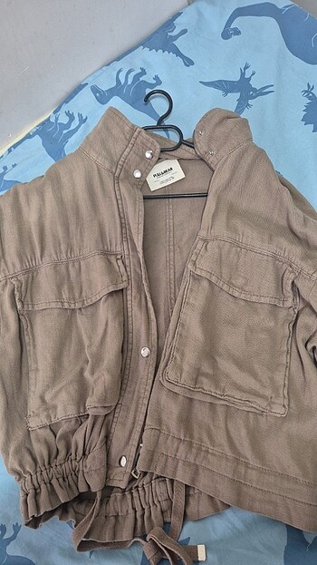 m Beden camel Renk Pull bear ceket