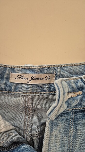 Mavi Jeans Açık renk kot şort mavi jeans