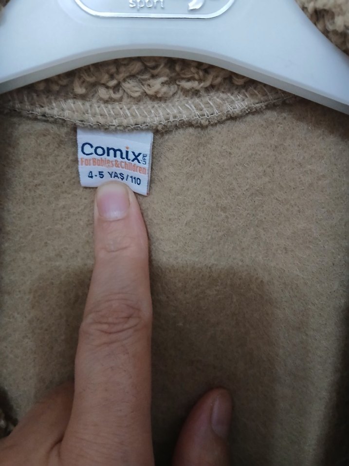 Erkek Çocuk Kahverengi Düğmeli Oversize Kaban - Görsel 2