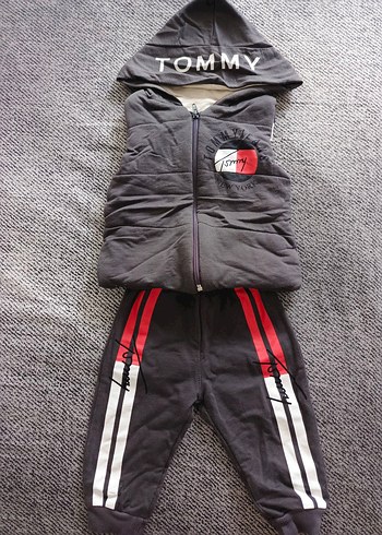 Erkek Çocuk Fermuarlı Yelek Pantolon