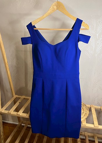 Mavi mini abiye - Görsel 2