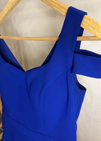 Mavi mini abiye - Görsel 3