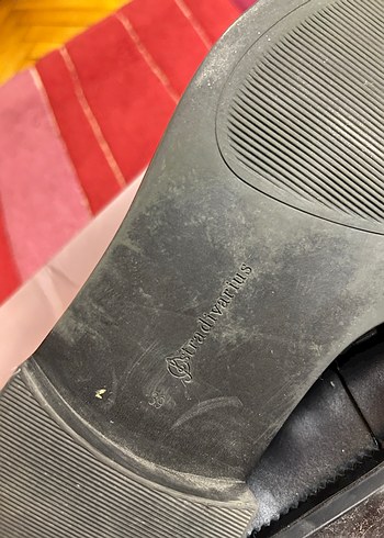 Stradivarius zincir detaylı makosen loafer - Görsel 10