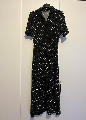 Puantiyeli elbise - Görsel 2