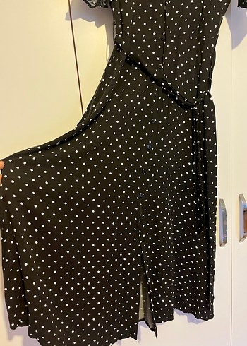 Puantiyeli elbise - Görsel 4