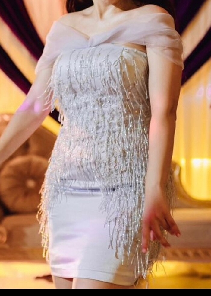 After parti elbisesi - Görsel 4