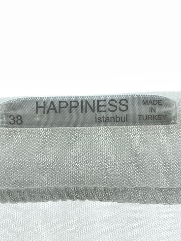 38 Beden beyaz Renk Happiness Bluz %70 İndirimli.