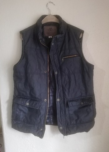 Gri Kapüşonlu Fermuarlı Erkek Ceket - Görsel 6