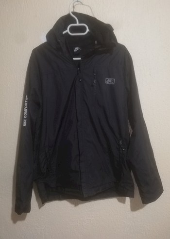 Gri Kapüşonlu Fermuarlı Erkek Ceket - Görsel 15