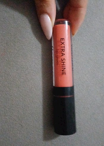 flormar lip gloss seftali tonda hafif simli - Görsel 2