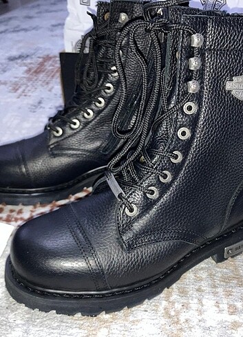 39 Beden siyah Renk Harley Davidson colmar kadın bot