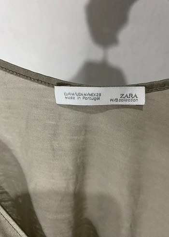 Bej V Yaka Keten İnce Askılı Kadın Atlet - Görsel 3