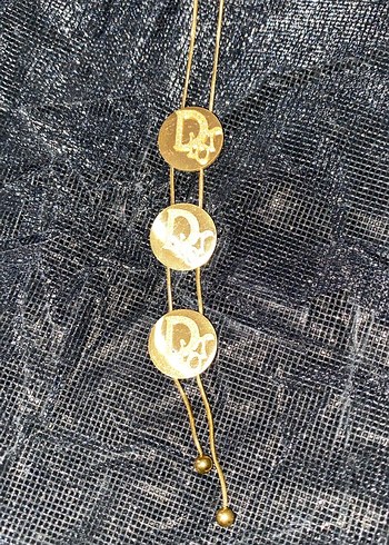 Zincir Detaylı Altın Renk Kadın Bileklik - Görsel 2