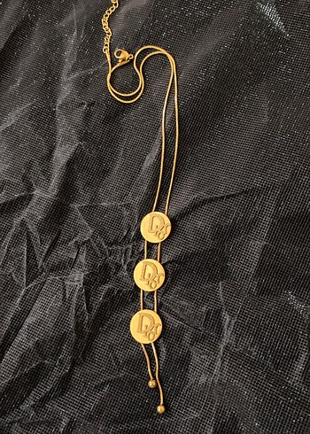 Zincir Detaylı Altın Renk Kadın Bileklik - Görsel 3