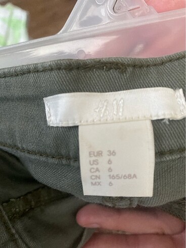 36 Beden H&M mini şort