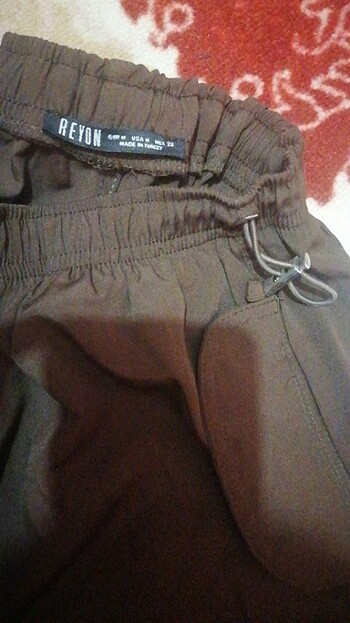 m Beden Kahverengi kargo pantalon 