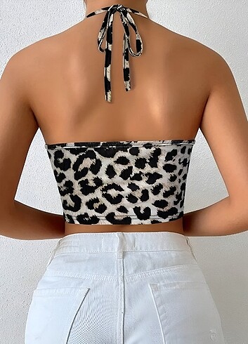s Beden Leopar Crop
