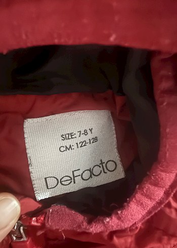 Defacto Bordo Kapüşonlu Kadın Şişme Yelek