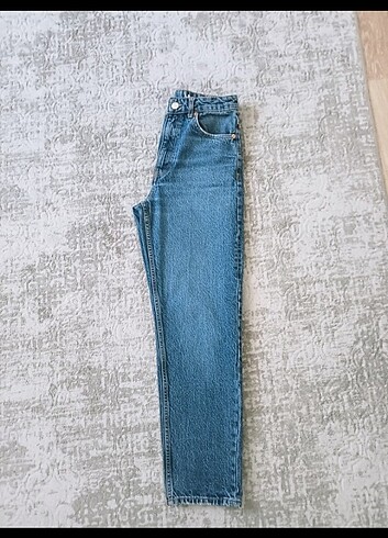 s Beden lacivert Renk Yüksek bel jean 