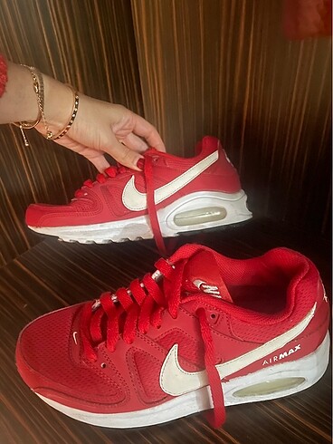 38 Beden kırmızı Renk Nike air max kırmızı spor ayakkabı