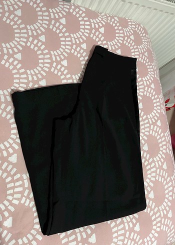 Siyah Saten Kumaşlı Maternity Pantolon - Görsel 4