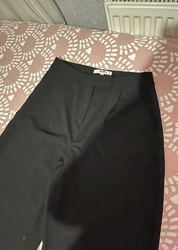 Siyah Saten Kumaşlı Maternity Pantolon - Görsel 7