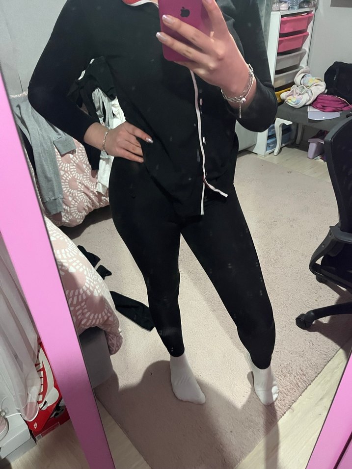 nike Siyah Midi Kadın Tayt - Görsel 3