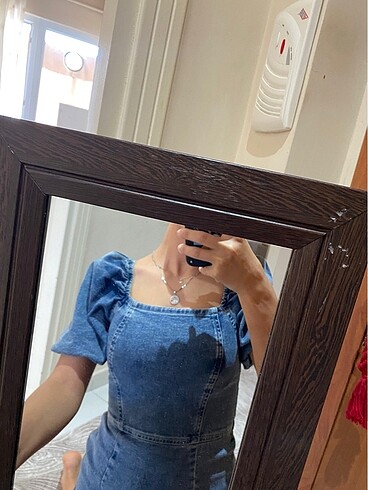 LC Waikiki Günlük denim elbise