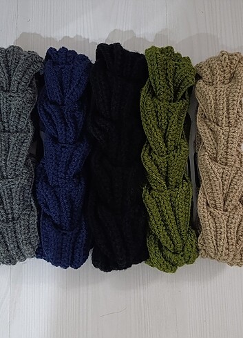 Diğer El örgüsü bandana