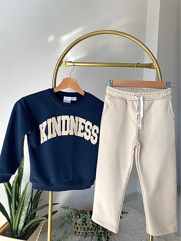 Zara Kındness Lacivert Bej Takım