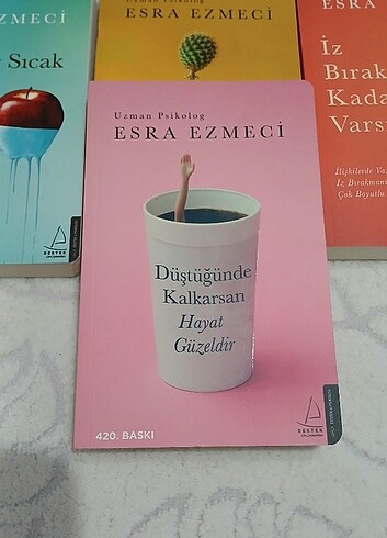 Esra ezmeci 4 kitap set + defter 